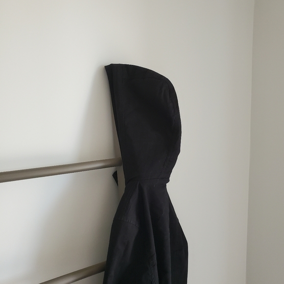 GUESS Spring Hood Zip Up Jacket in Black - Picture 5 of 5